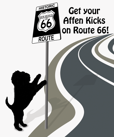 Get your Affen Kicks on Route 66